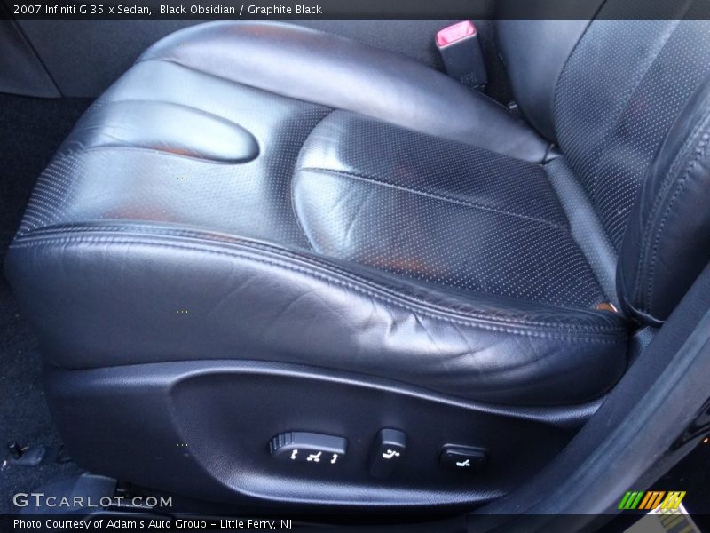 Black Obsidian / Graphite Black 2007 Infiniti G 35 x Sedan