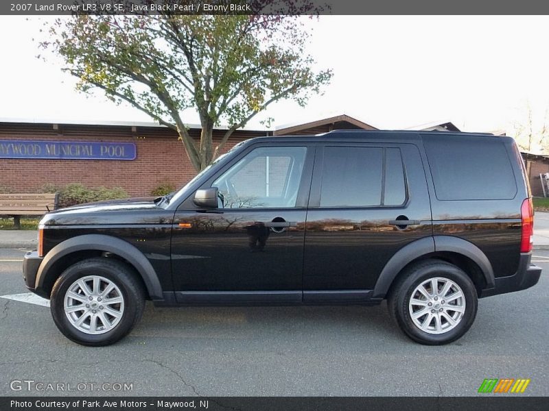 Java Black Pearl / Ebony Black 2007 Land Rover LR3 V8 SE
