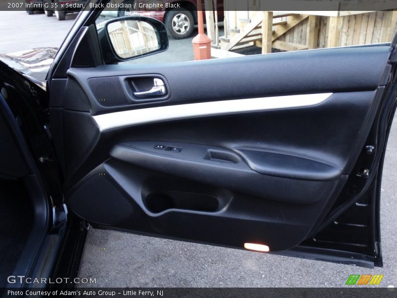 Black Obsidian / Graphite Black 2007 Infiniti G 35 x Sedan