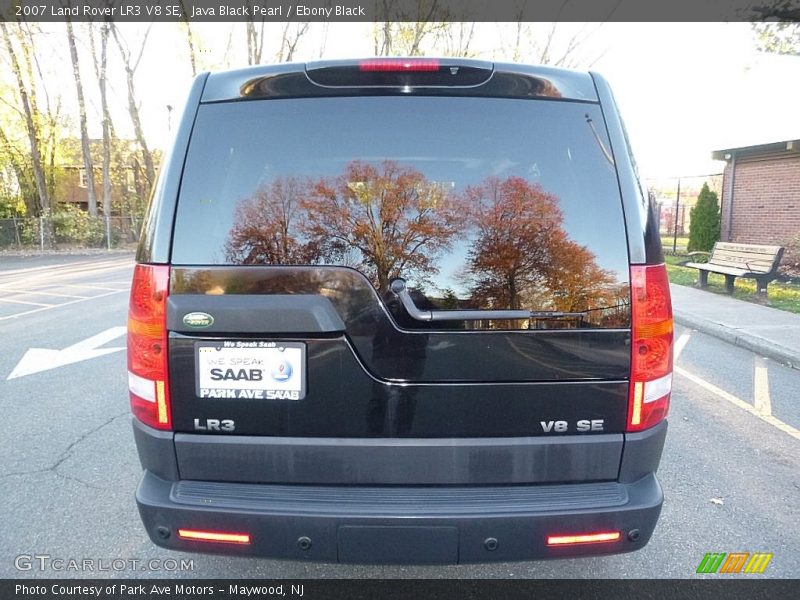 Java Black Pearl / Ebony Black 2007 Land Rover LR3 V8 SE