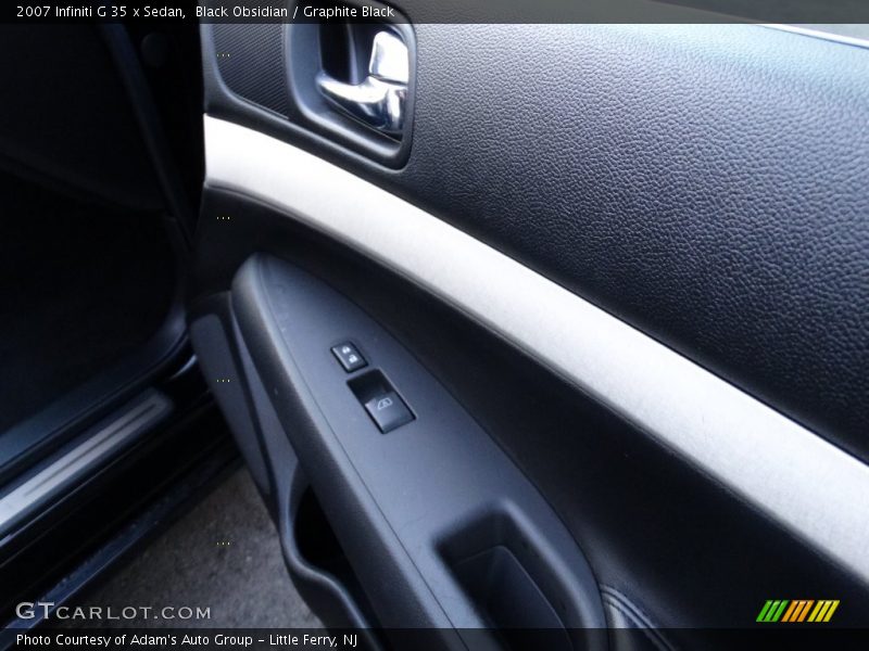 Black Obsidian / Graphite Black 2007 Infiniti G 35 x Sedan