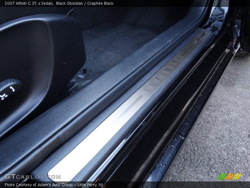 Black Obsidian / Graphite Black 2007 Infiniti G 35 x Sedan