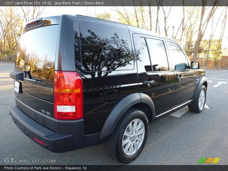 Java Black Pearl / Ebony Black 2007 Land Rover LR3 V8 SE
