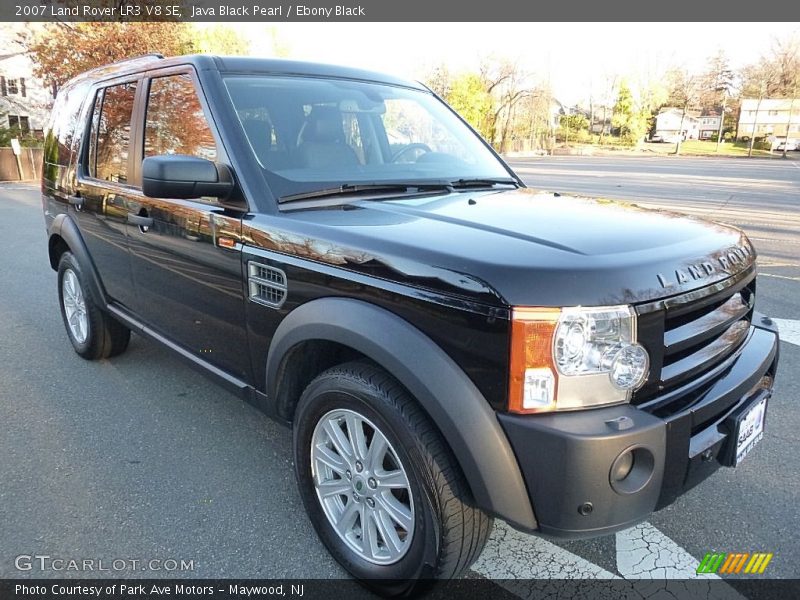 Java Black Pearl / Ebony Black 2007 Land Rover LR3 V8 SE