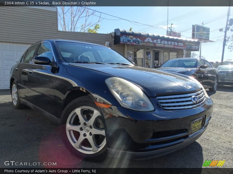 Black Obsidian / Graphite 2004 Infiniti G 35 x Sedan