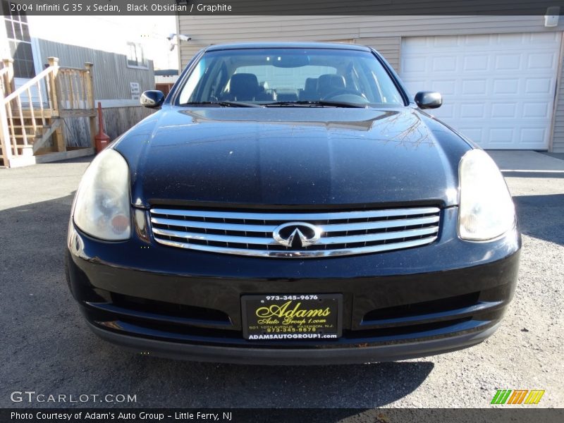 Black Obsidian / Graphite 2004 Infiniti G 35 x Sedan