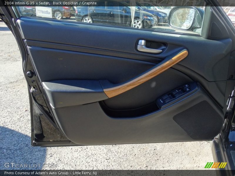 Black Obsidian / Graphite 2004 Infiniti G 35 x Sedan