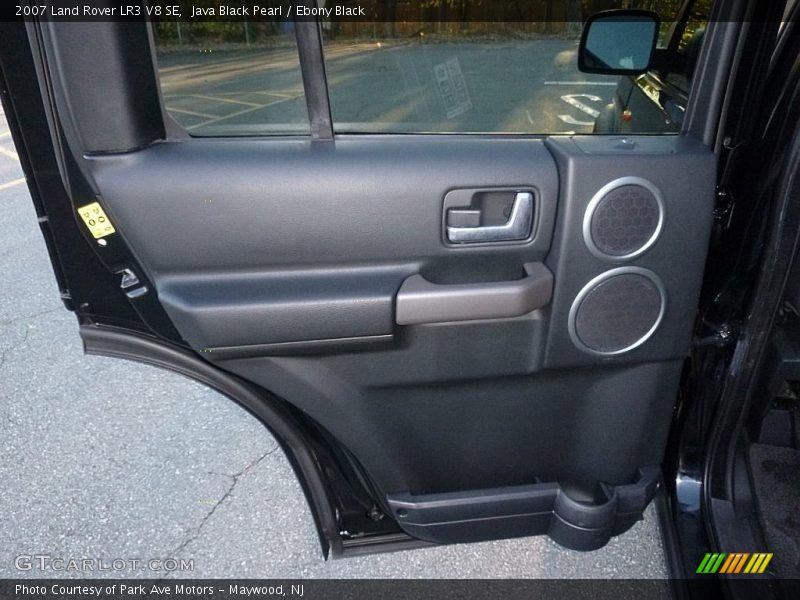 Java Black Pearl / Ebony Black 2007 Land Rover LR3 V8 SE