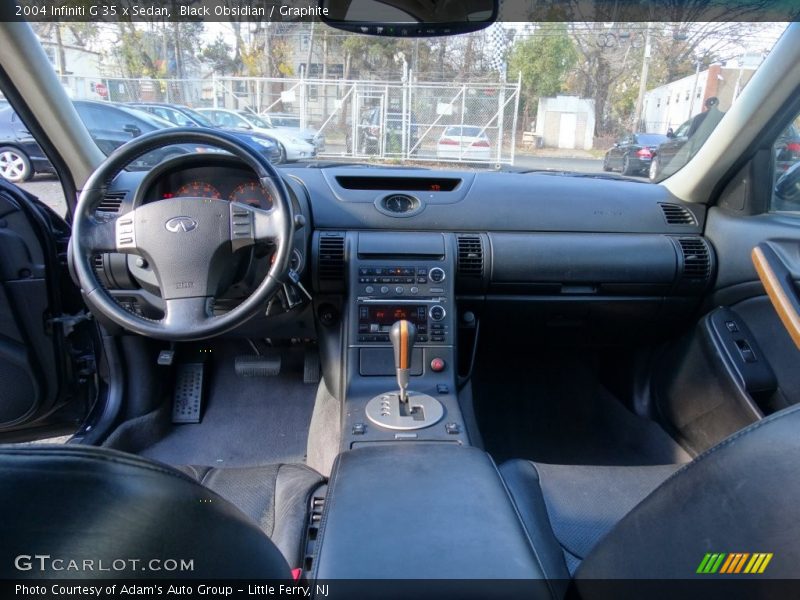 Black Obsidian / Graphite 2004 Infiniti G 35 x Sedan