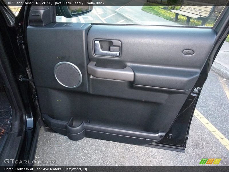 Java Black Pearl / Ebony Black 2007 Land Rover LR3 V8 SE