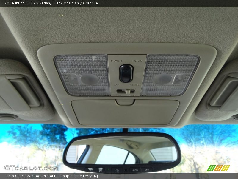 Black Obsidian / Graphite 2004 Infiniti G 35 x Sedan
