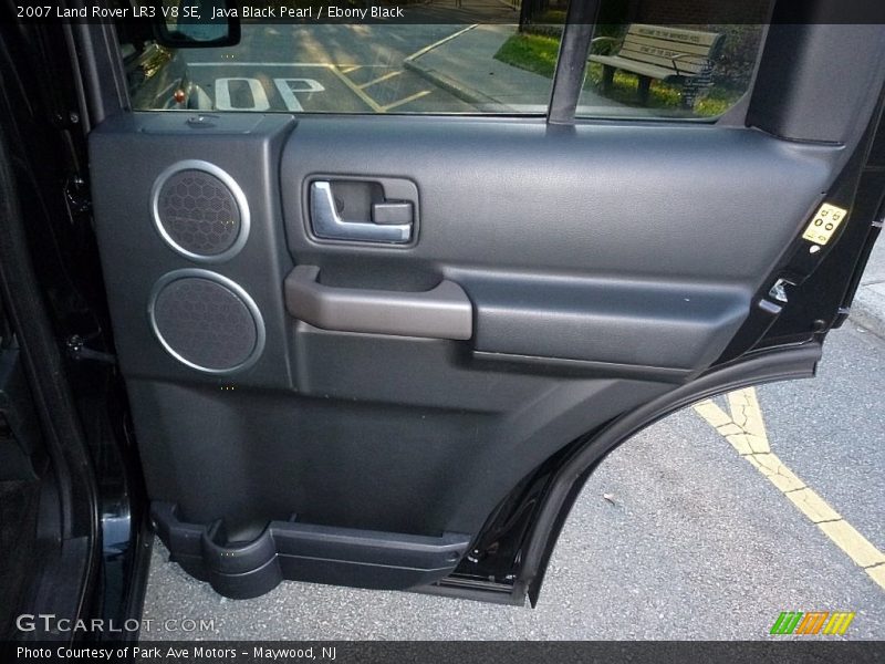 Java Black Pearl / Ebony Black 2007 Land Rover LR3 V8 SE