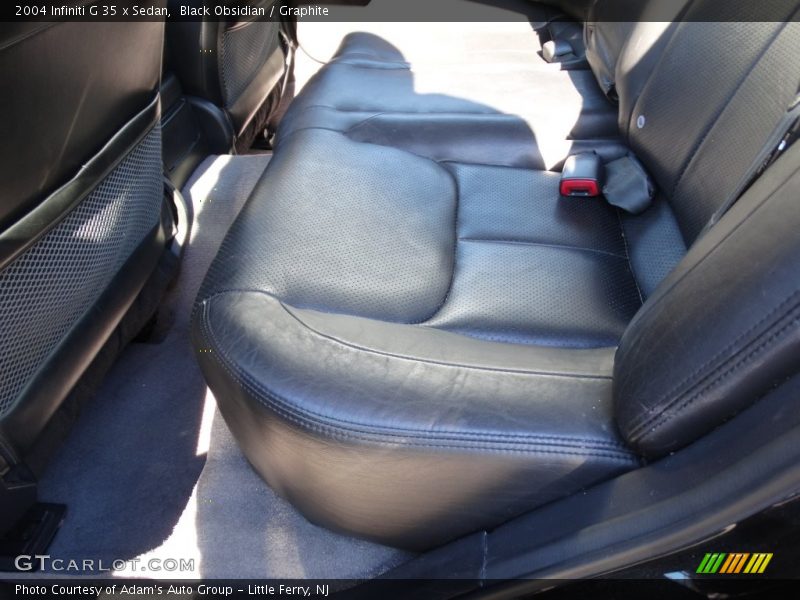 Black Obsidian / Graphite 2004 Infiniti G 35 x Sedan