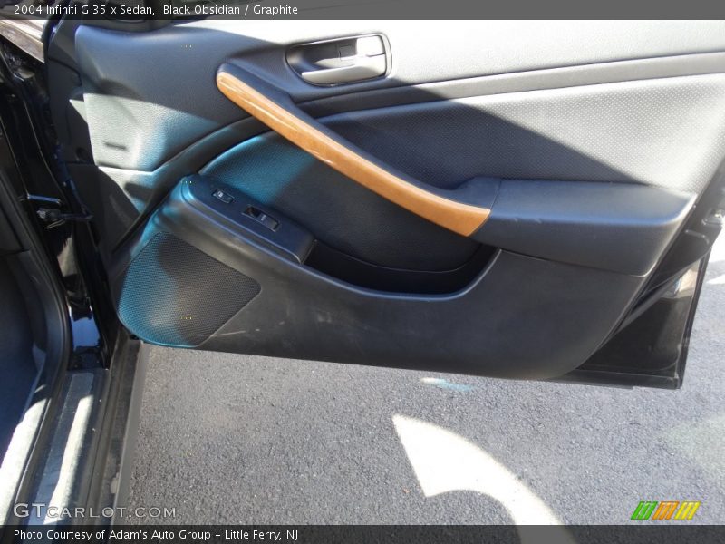 Black Obsidian / Graphite 2004 Infiniti G 35 x Sedan
