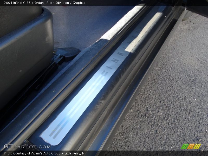 Black Obsidian / Graphite 2004 Infiniti G 35 x Sedan