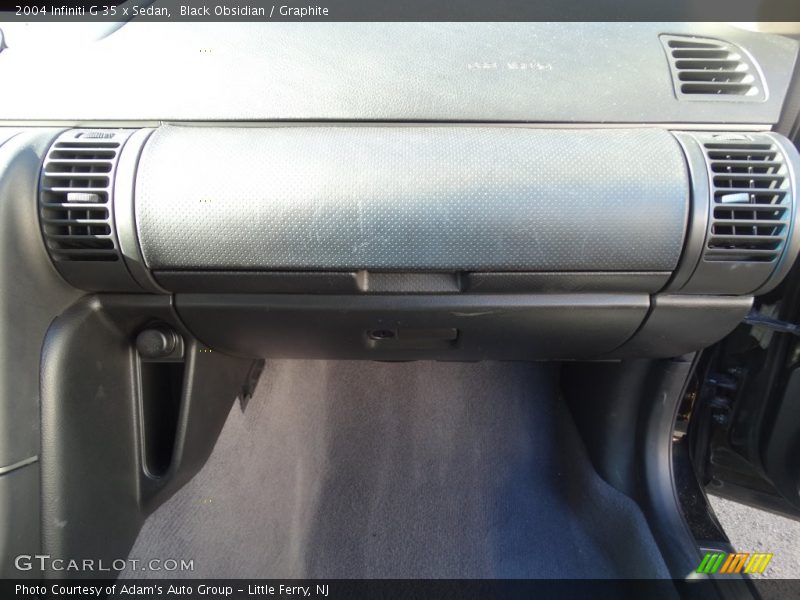 Black Obsidian / Graphite 2004 Infiniti G 35 x Sedan