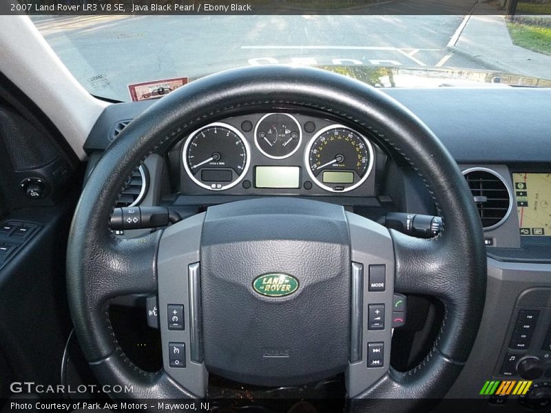 Java Black Pearl / Ebony Black 2007 Land Rover LR3 V8 SE