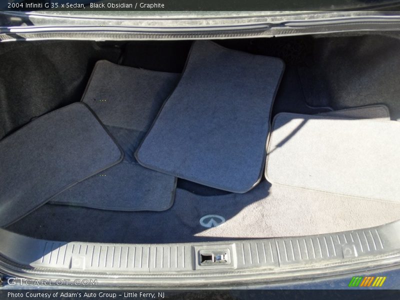 Black Obsidian / Graphite 2004 Infiniti G 35 x Sedan