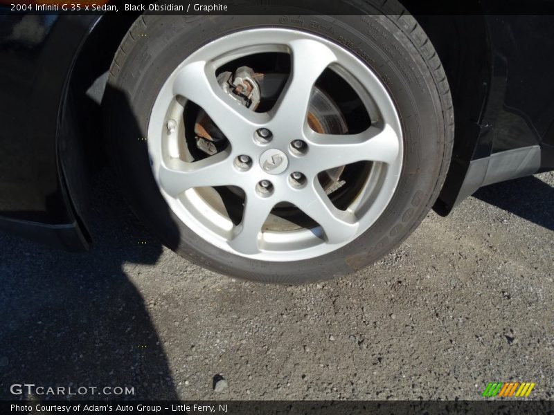 Black Obsidian / Graphite 2004 Infiniti G 35 x Sedan