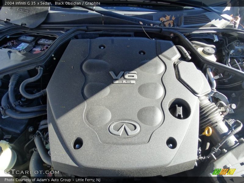 Black Obsidian / Graphite 2004 Infiniti G 35 x Sedan