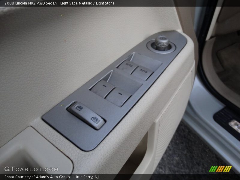 Light Sage Metallic / Light Stone 2008 Lincoln MKZ AWD Sedan
