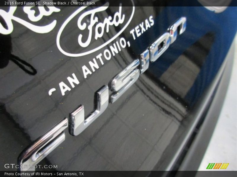 Shadow Black / Charcoal Black 2016 Ford Fusion SE
