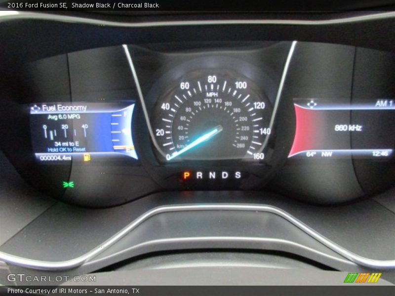 Shadow Black / Charcoal Black 2016 Ford Fusion SE