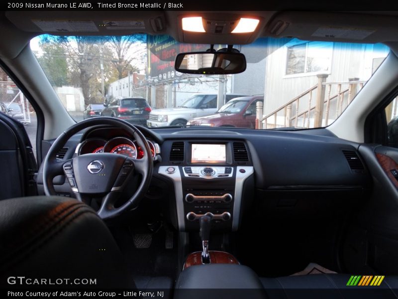 Tinted Bronze Metallic / Black 2009 Nissan Murano LE AWD