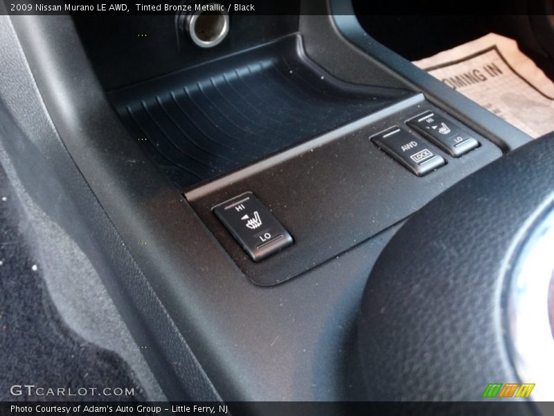Tinted Bronze Metallic / Black 2009 Nissan Murano LE AWD