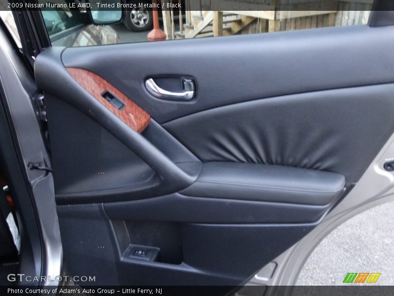 Tinted Bronze Metallic / Black 2009 Nissan Murano LE AWD