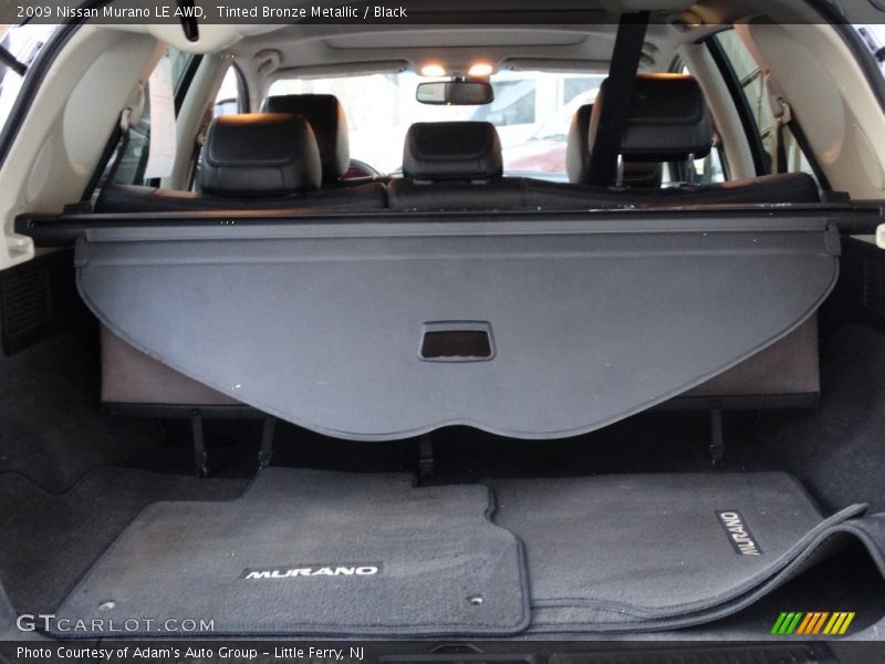 Tinted Bronze Metallic / Black 2009 Nissan Murano LE AWD