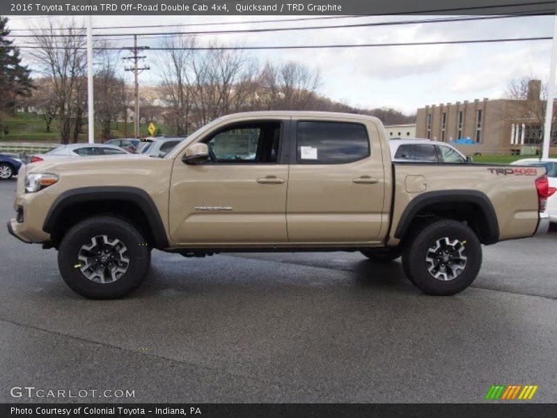  2016 Tacoma TRD Off-Road Double Cab 4x4 Quicksand
