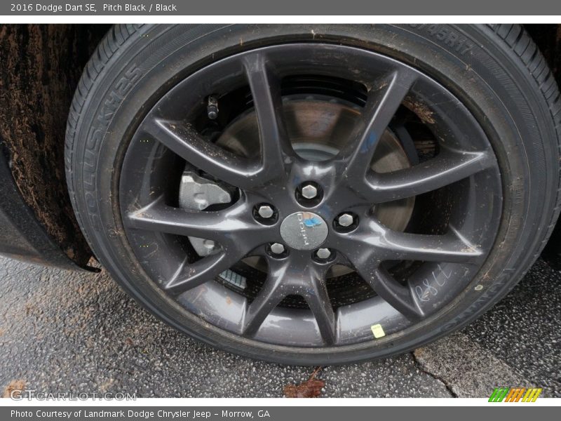 Pitch Black / Black 2016 Dodge Dart SE