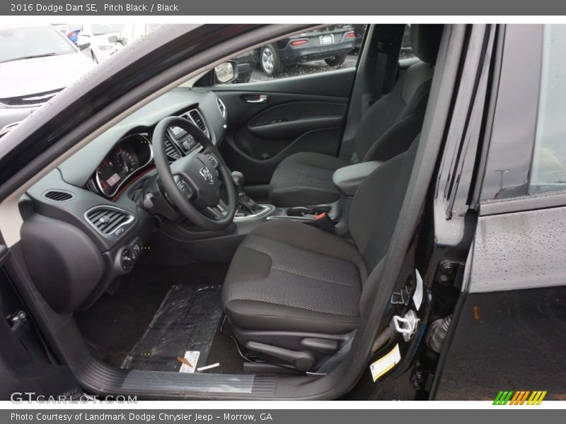 Pitch Black / Black 2016 Dodge Dart SE