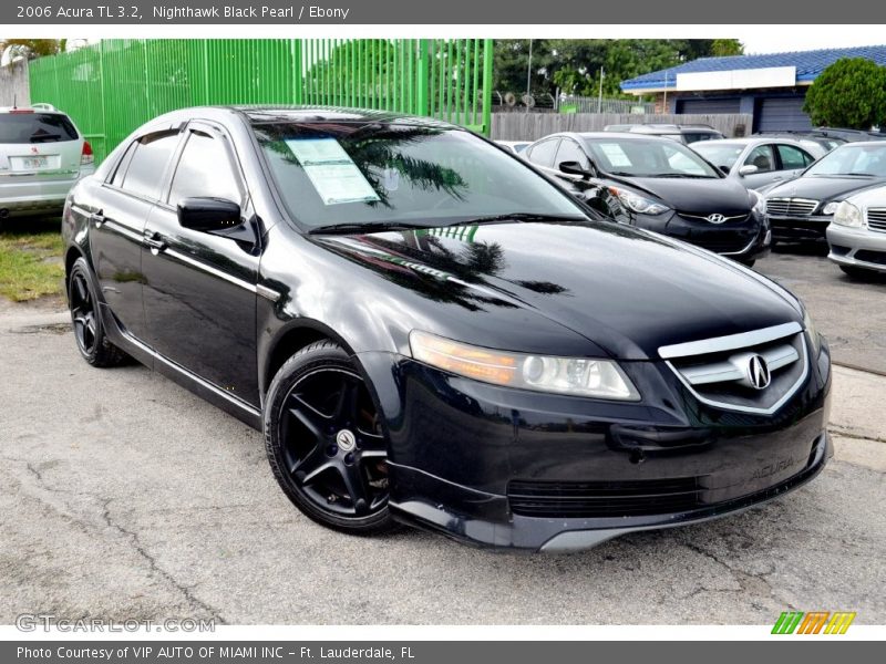 Nighthawk Black Pearl / Ebony 2006 Acura TL 3.2