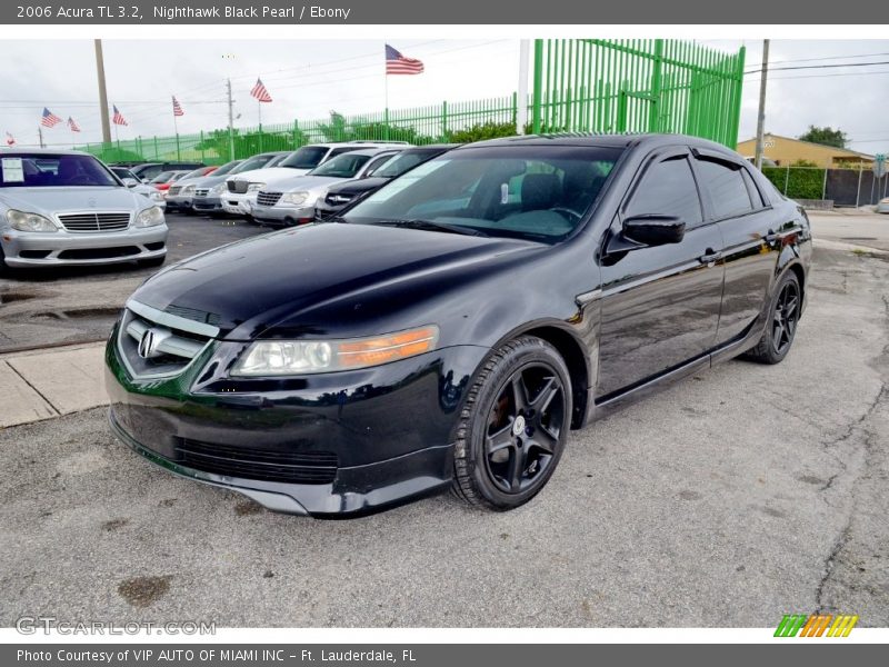 Nighthawk Black Pearl / Ebony 2006 Acura TL 3.2