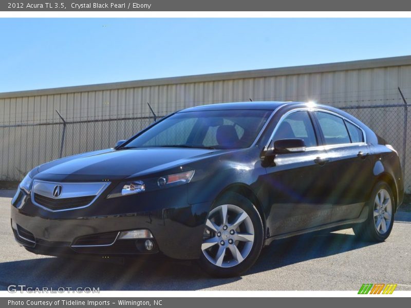Crystal Black Pearl / Ebony 2012 Acura TL 3.5