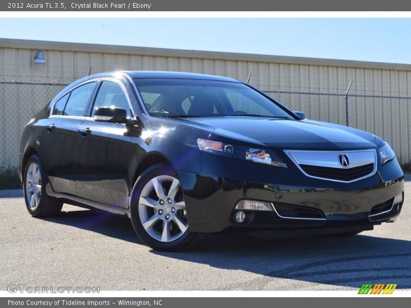 Crystal Black Pearl / Ebony 2012 Acura TL 3.5