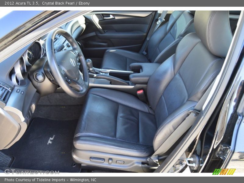 Crystal Black Pearl / Ebony 2012 Acura TL 3.5