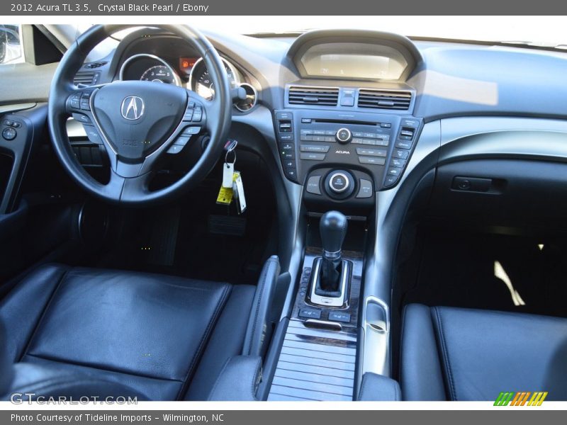 Crystal Black Pearl / Ebony 2012 Acura TL 3.5