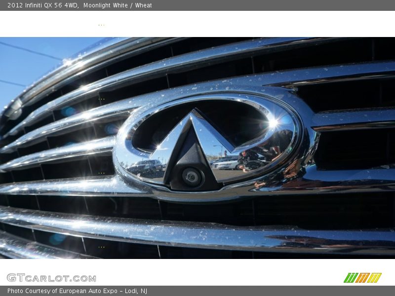 Moonlight White / Wheat 2012 Infiniti QX 56 4WD