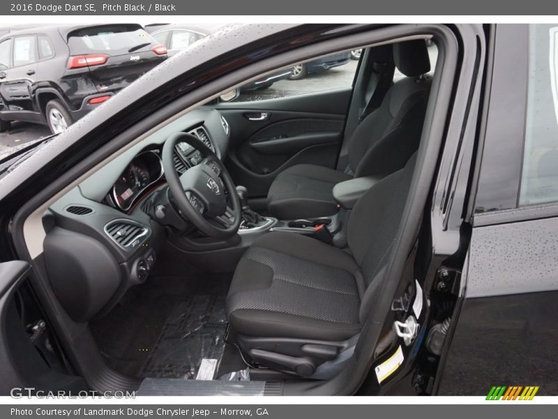 Pitch Black / Black 2016 Dodge Dart SE