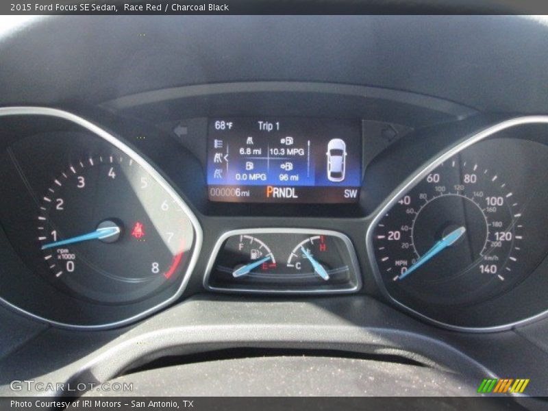 Race Red / Charcoal Black 2015 Ford Focus SE Sedan