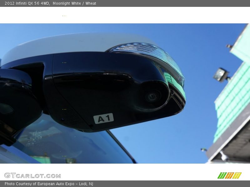 Moonlight White / Wheat 2012 Infiniti QX 56 4WD