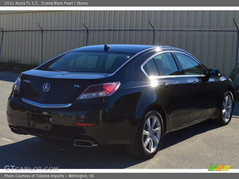 Crystal Black Pearl / Ebony 2012 Acura TL 3.5