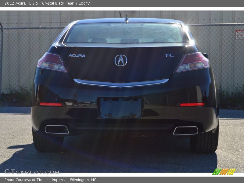 Crystal Black Pearl / Ebony 2012 Acura TL 3.5