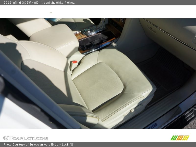 Moonlight White / Wheat 2012 Infiniti QX 56 4WD