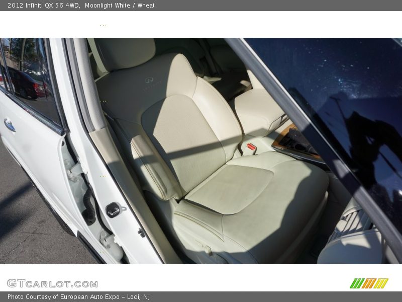 Moonlight White / Wheat 2012 Infiniti QX 56 4WD