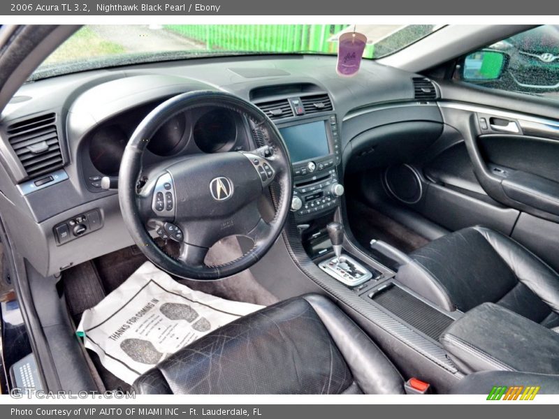 Nighthawk Black Pearl / Ebony 2006 Acura TL 3.2