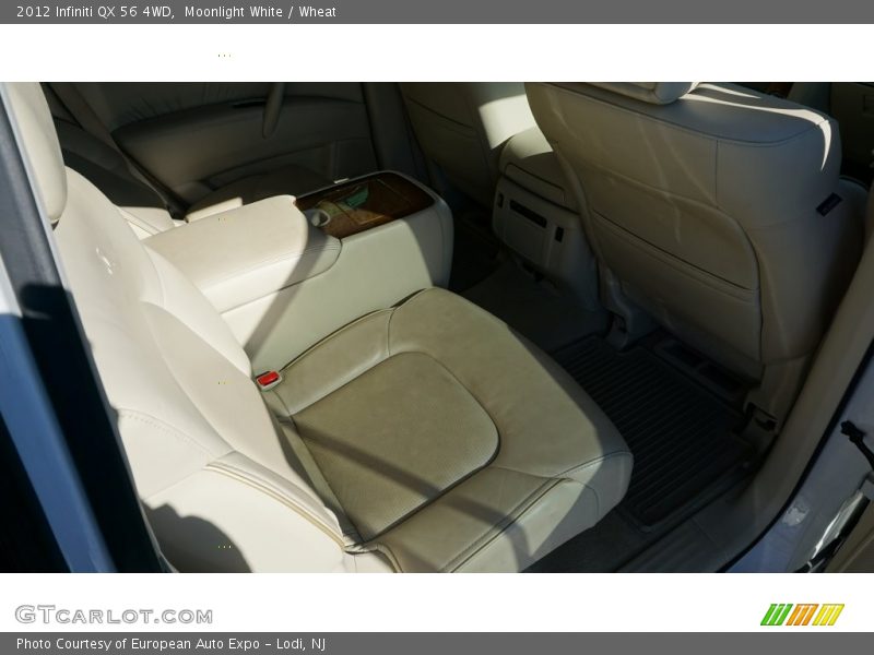 Moonlight White / Wheat 2012 Infiniti QX 56 4WD